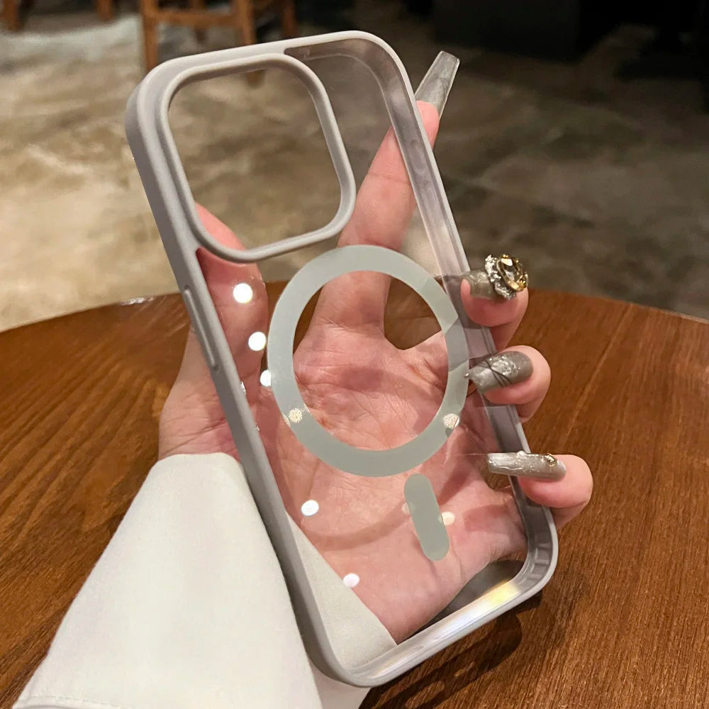 Clear Magnetic iPhone Case