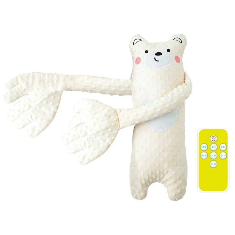 Newborn Sleep Comfort Pillow – Pacifying Sleep Aid with Remote