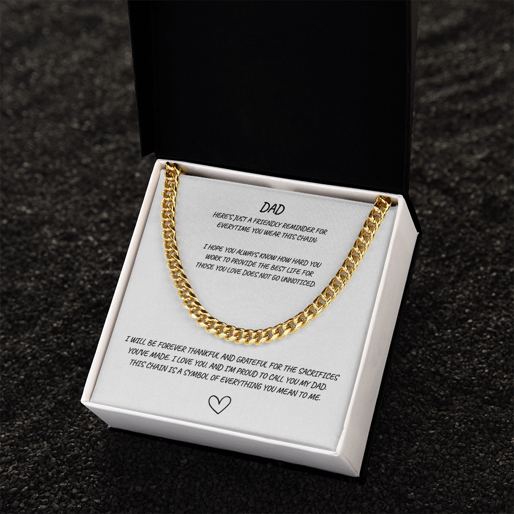 DAD Cuban Link Chain