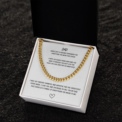 DAD Cuban Link Chain