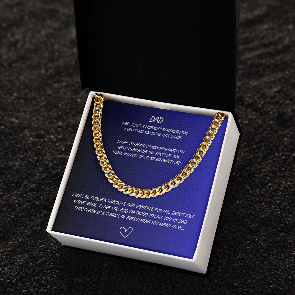 DAD Cuban Link Chain