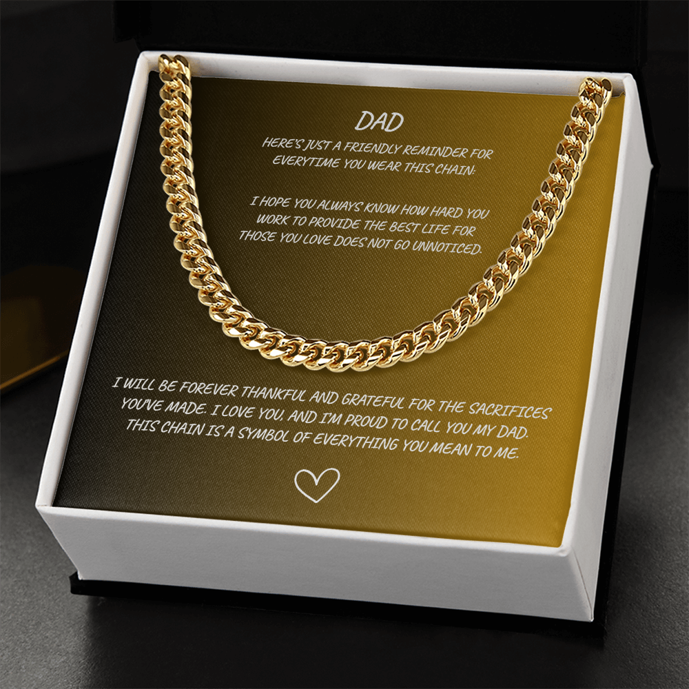 DAD Cuban Link Chain