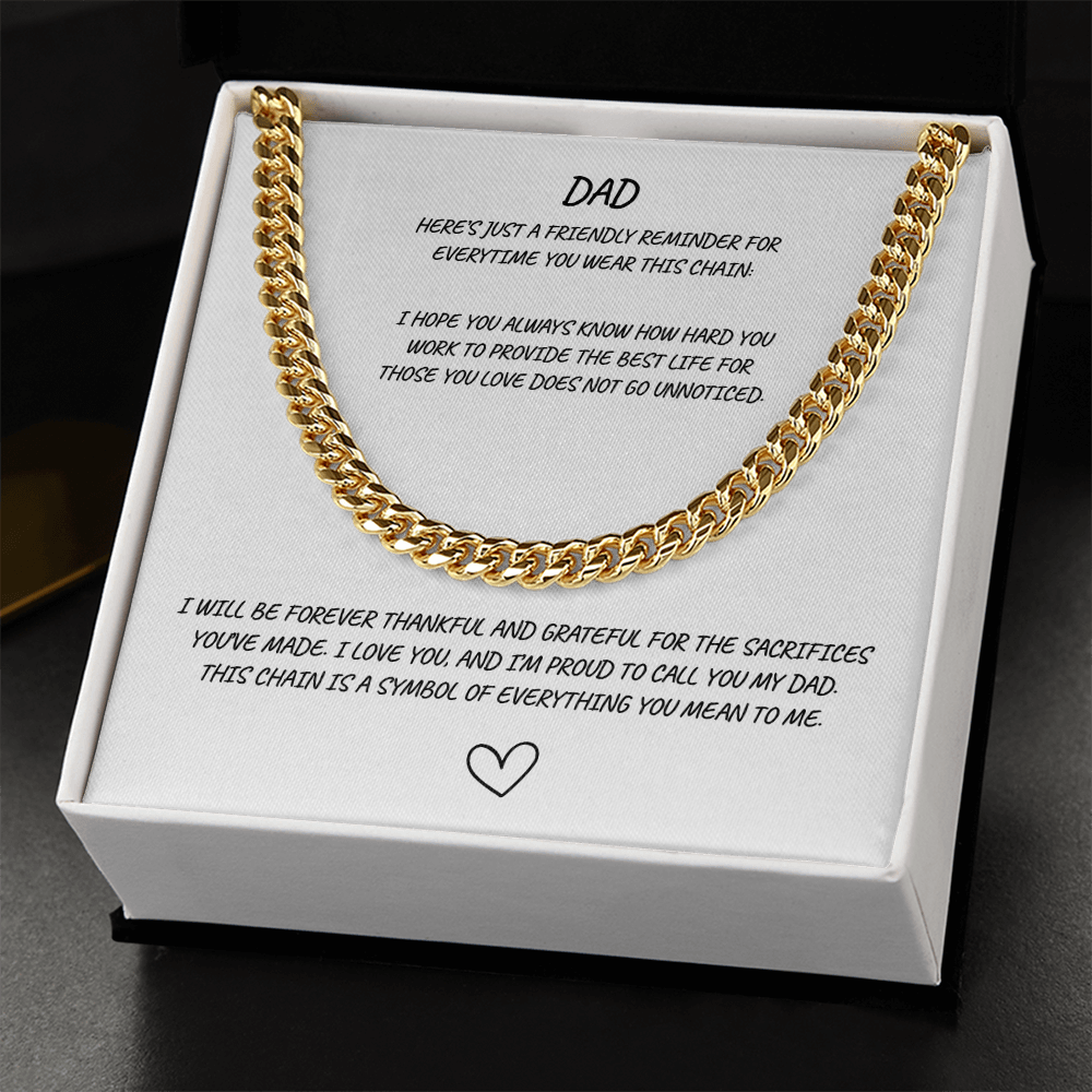 DAD Cuban Link Chain