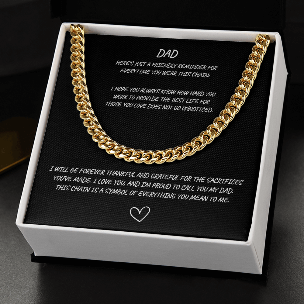 DAD Cuban Link Chain