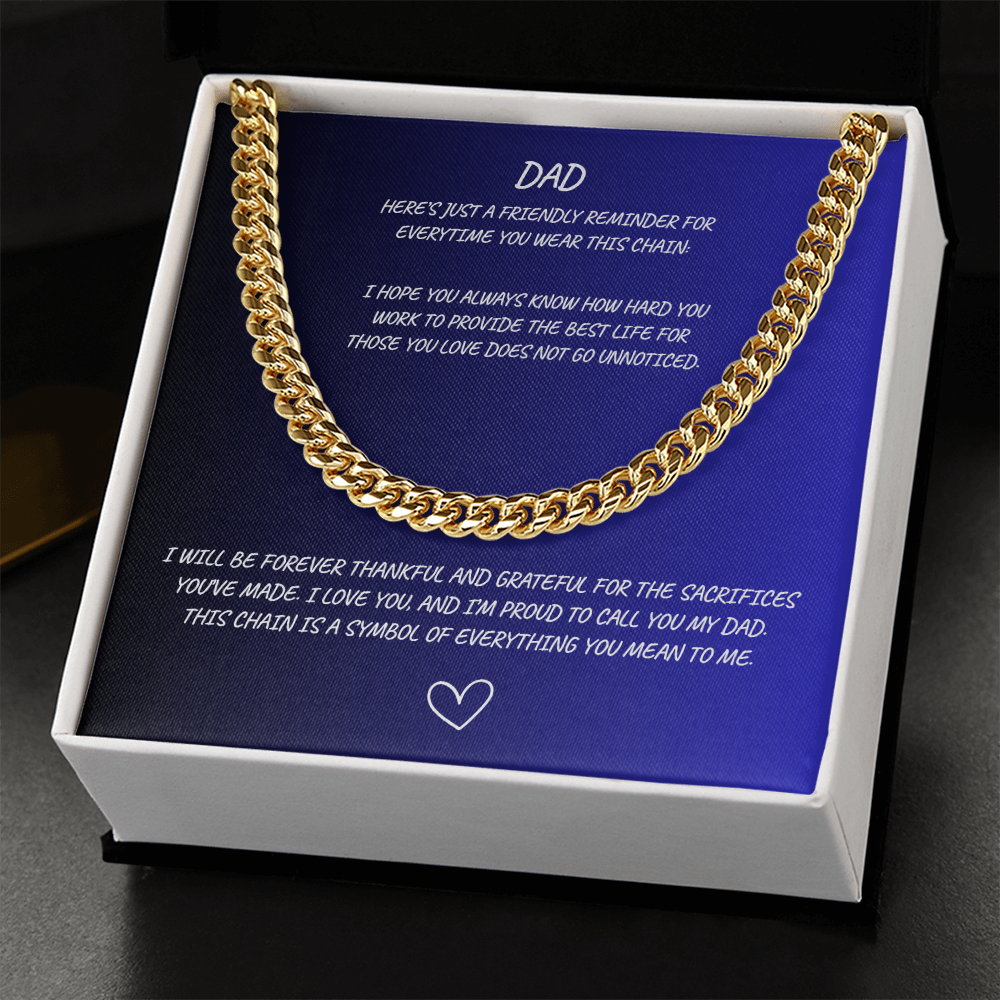 DAD Cuban Link Chain