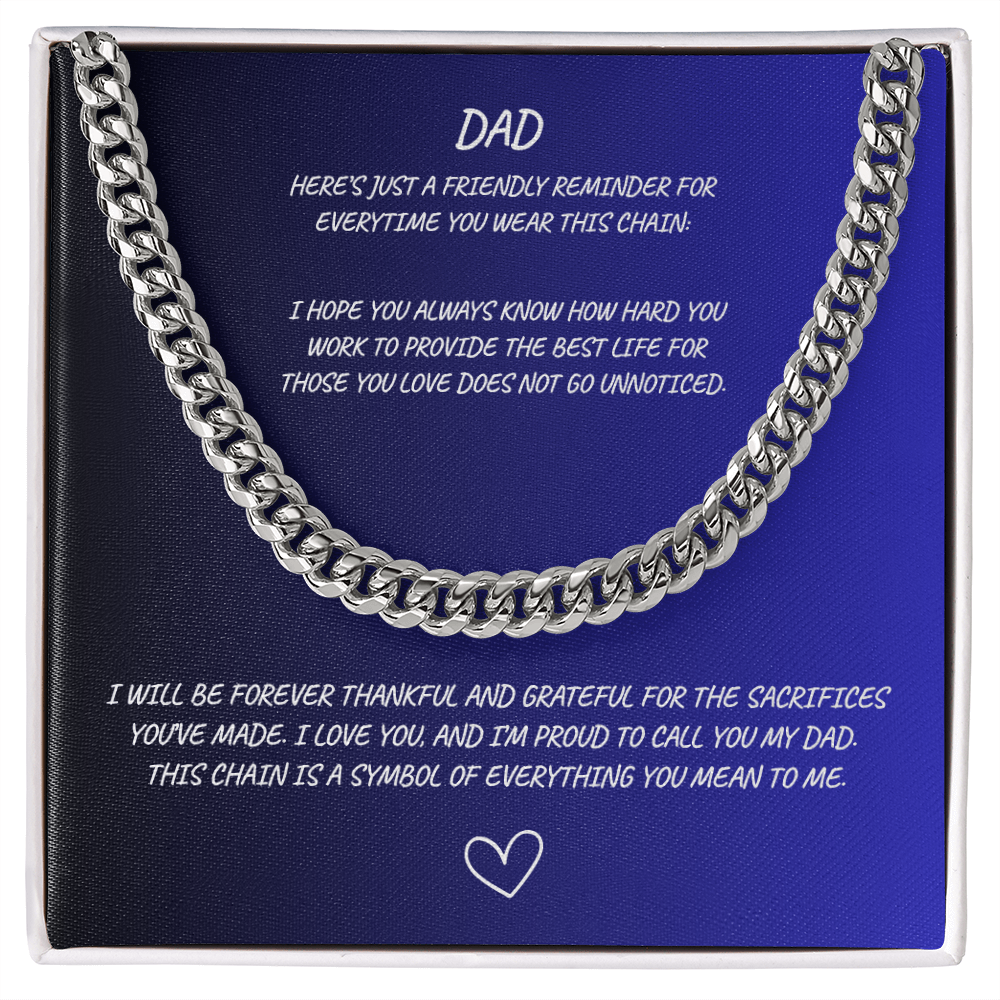 DAD Cuban Link Chain
