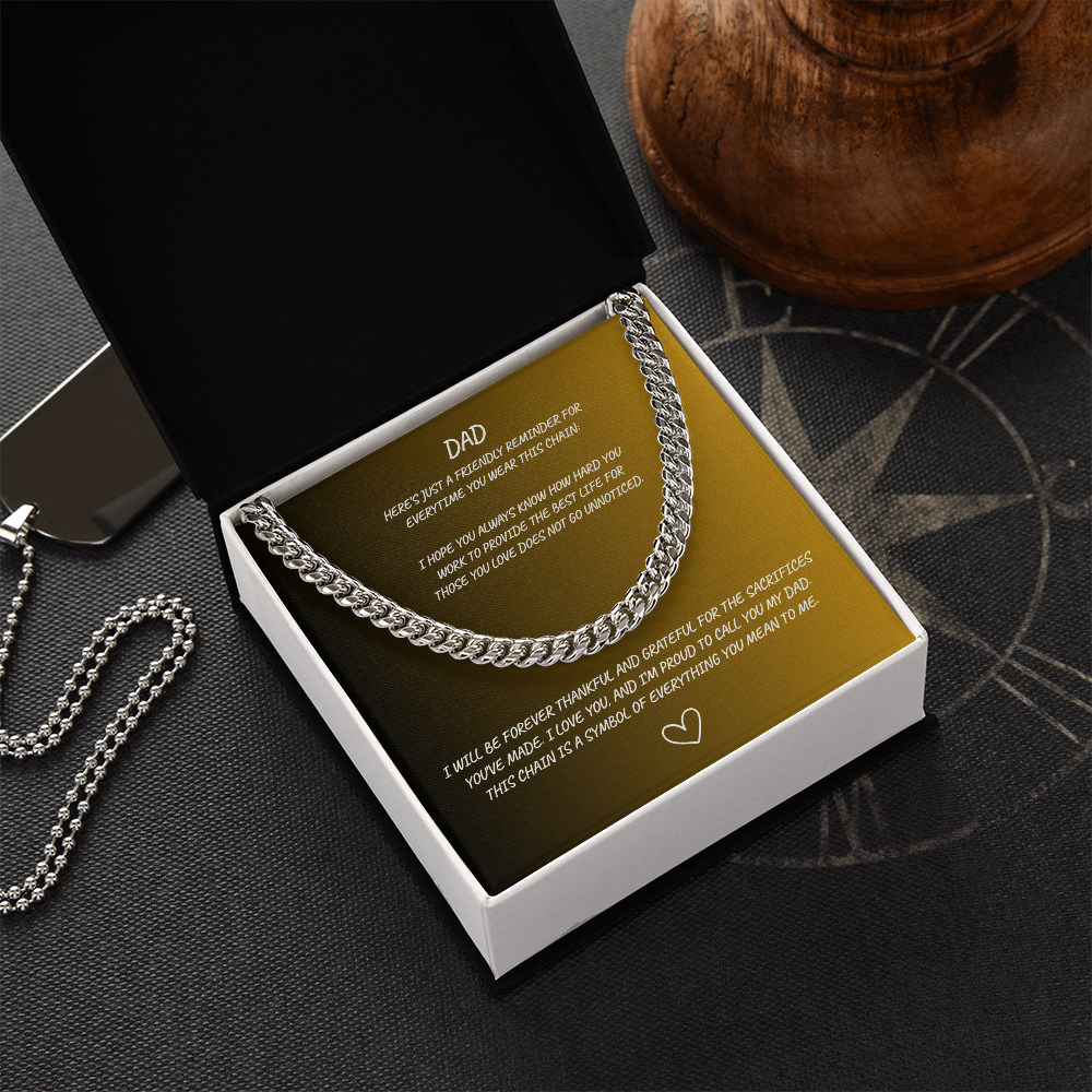 DAD Cuban Link Chain
