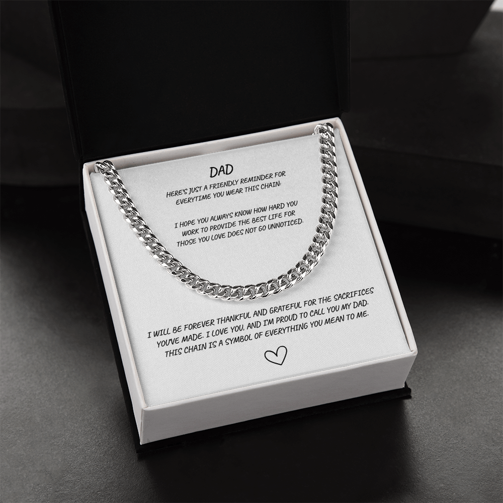 DAD Cuban Link Chain