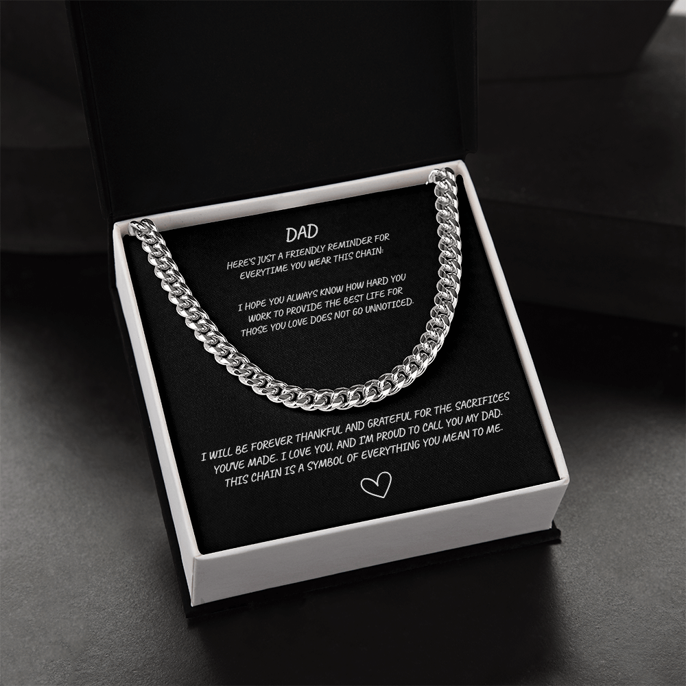 DAD Cuban Link Chain