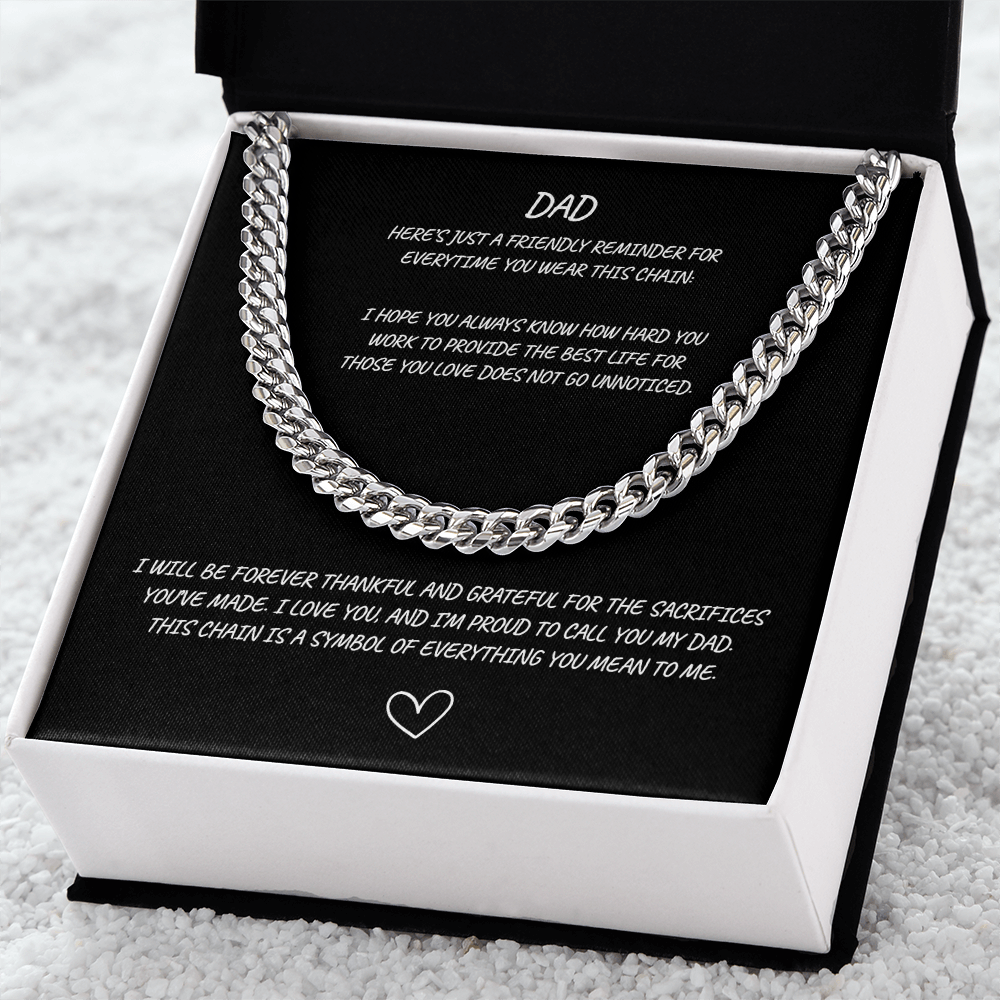 DAD Cuban Link Chain