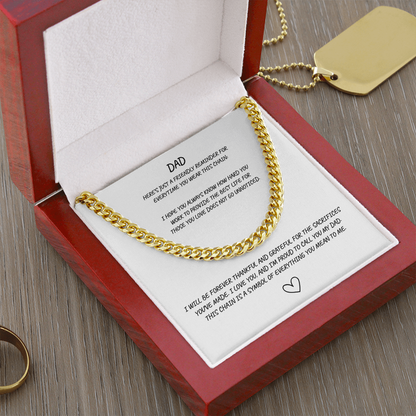 DAD Cuban Link Chain