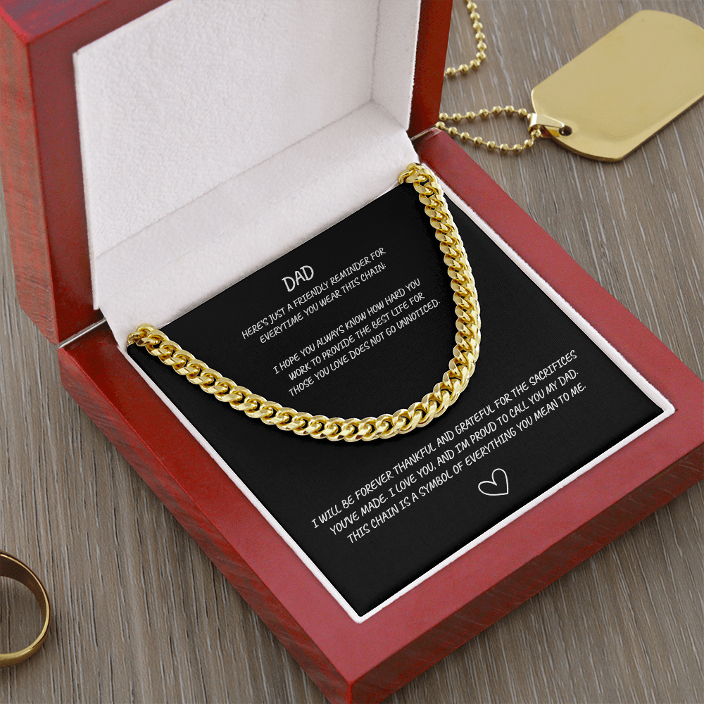 DAD Cuban Link Chain