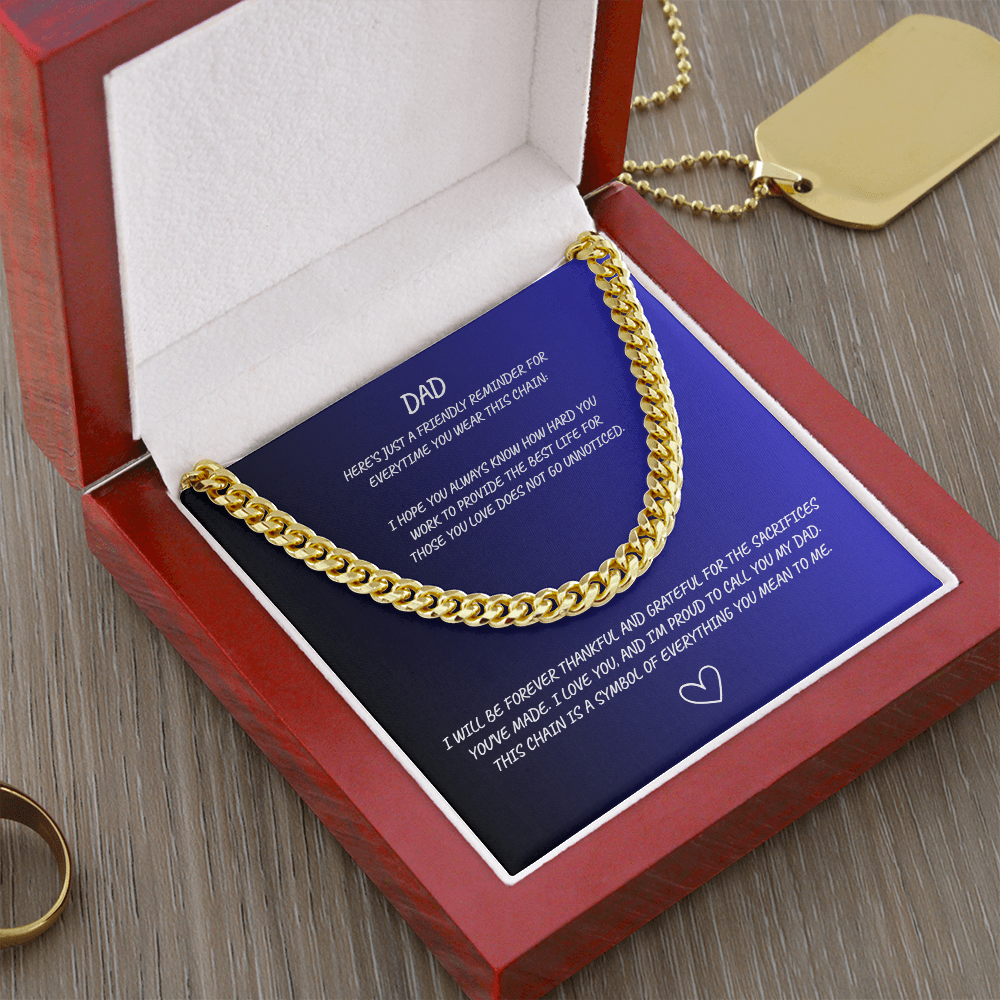 DAD Cuban Link Chain