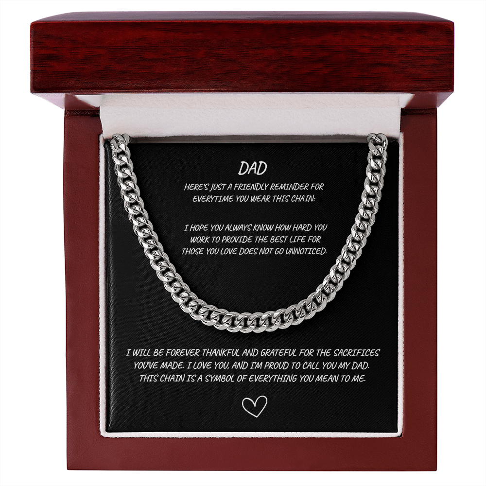 DAD Cuban Link Chain