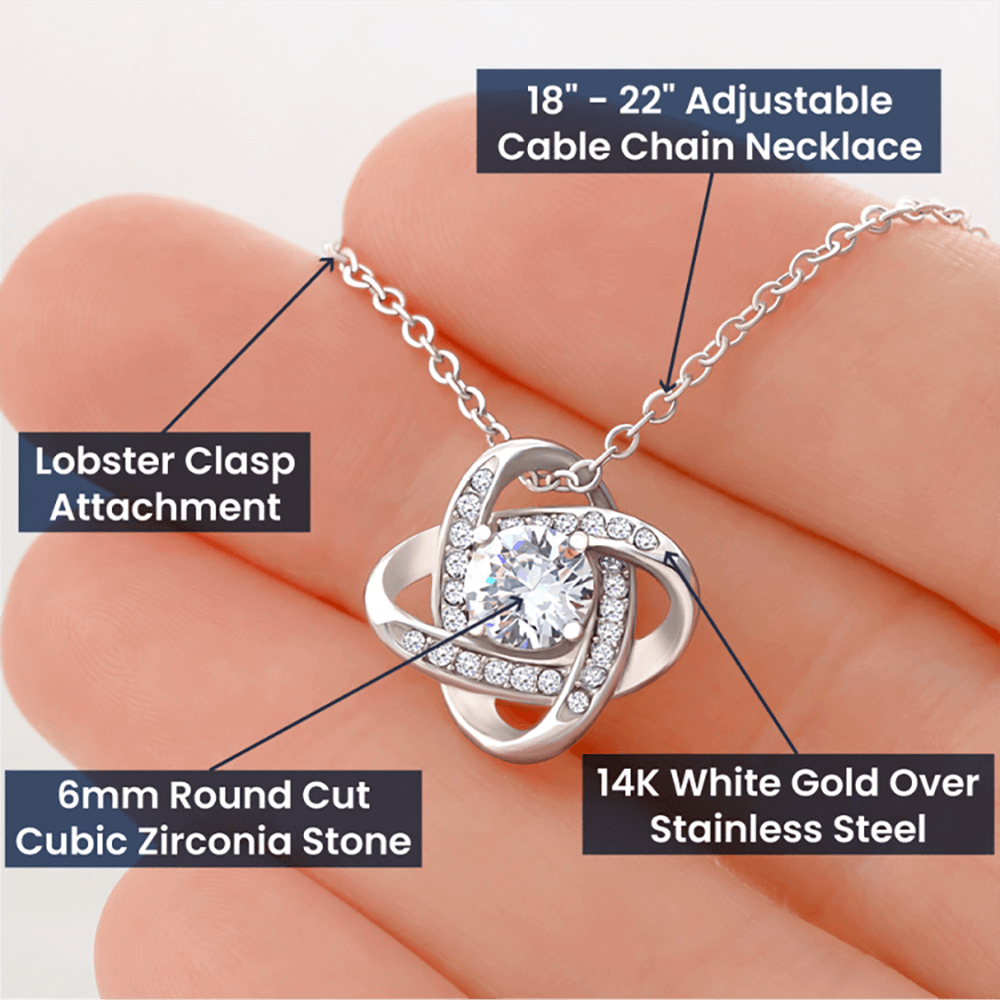 To Our Incredible Daughter | Love Knot Necklace